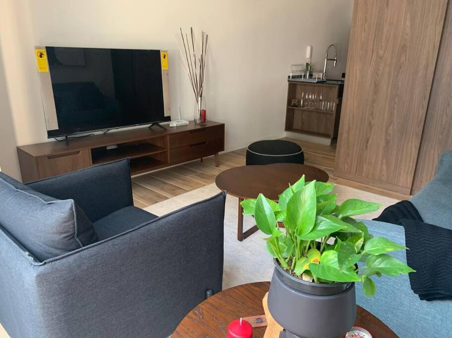 Ferienwohnung Nuevo Y Lujoso Depto Con Amenidades Nuevo Polanco Mexiko-Stadt Exterior foto