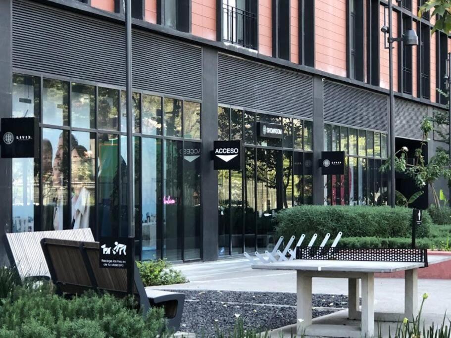 Ferienwohnung Nuevo Y Lujoso Depto Con Amenidades Nuevo Polanco Mexiko-Stadt Exterior foto
