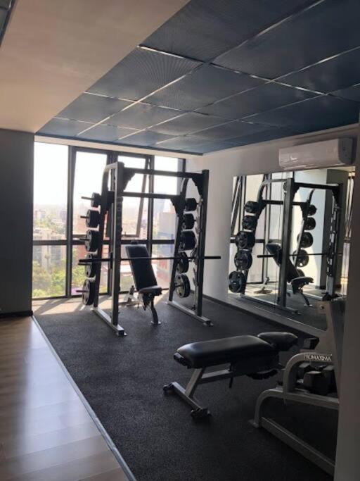 Ferienwohnung Nuevo Y Lujoso Depto Con Amenidades Nuevo Polanco Mexiko-Stadt Exterior foto